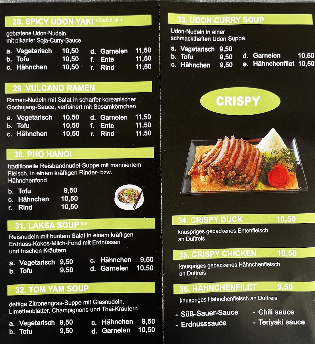 Thai Gourmet Photo Menu 4