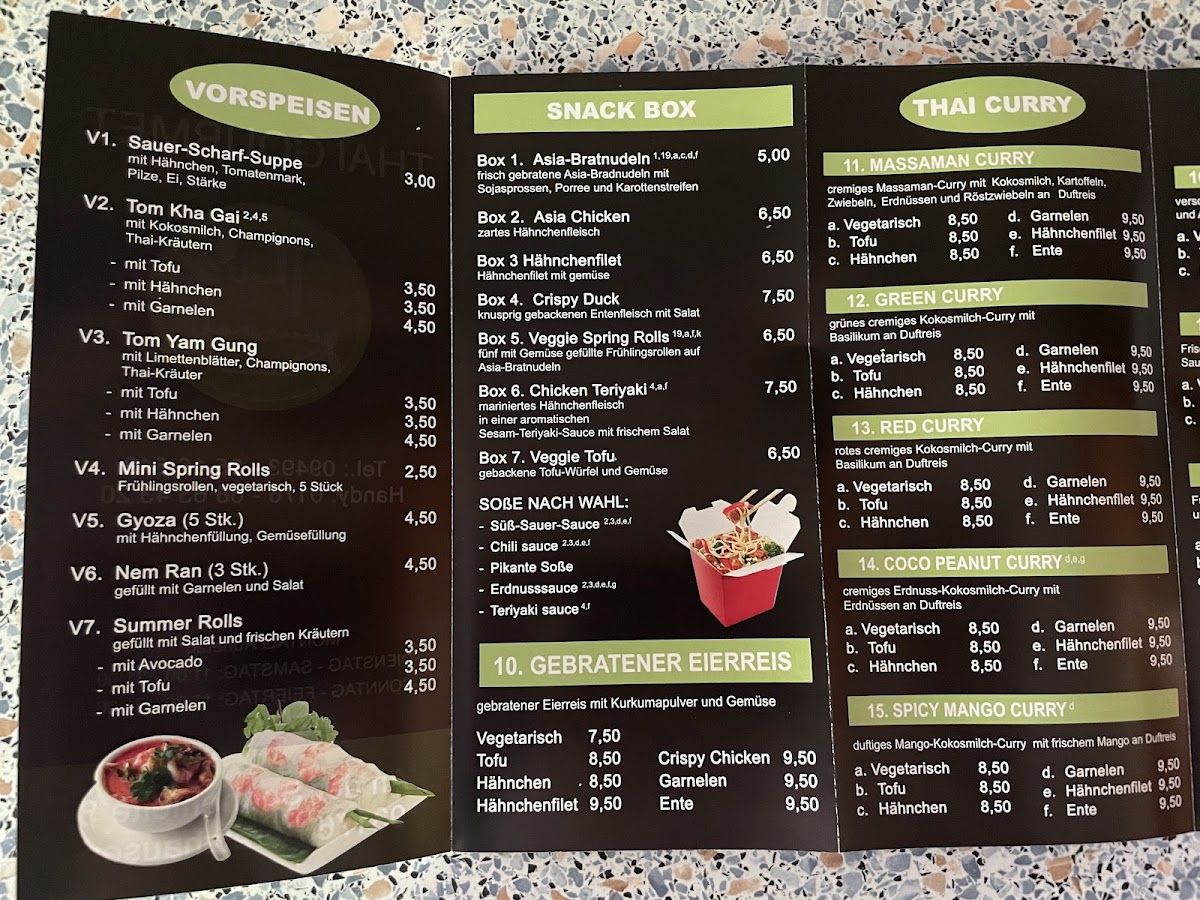 Thai Gourmet Photo Menu 9