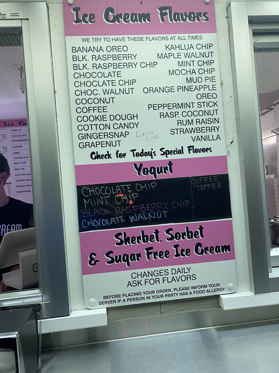 Black Cow Ice Cream Photo Menu 2