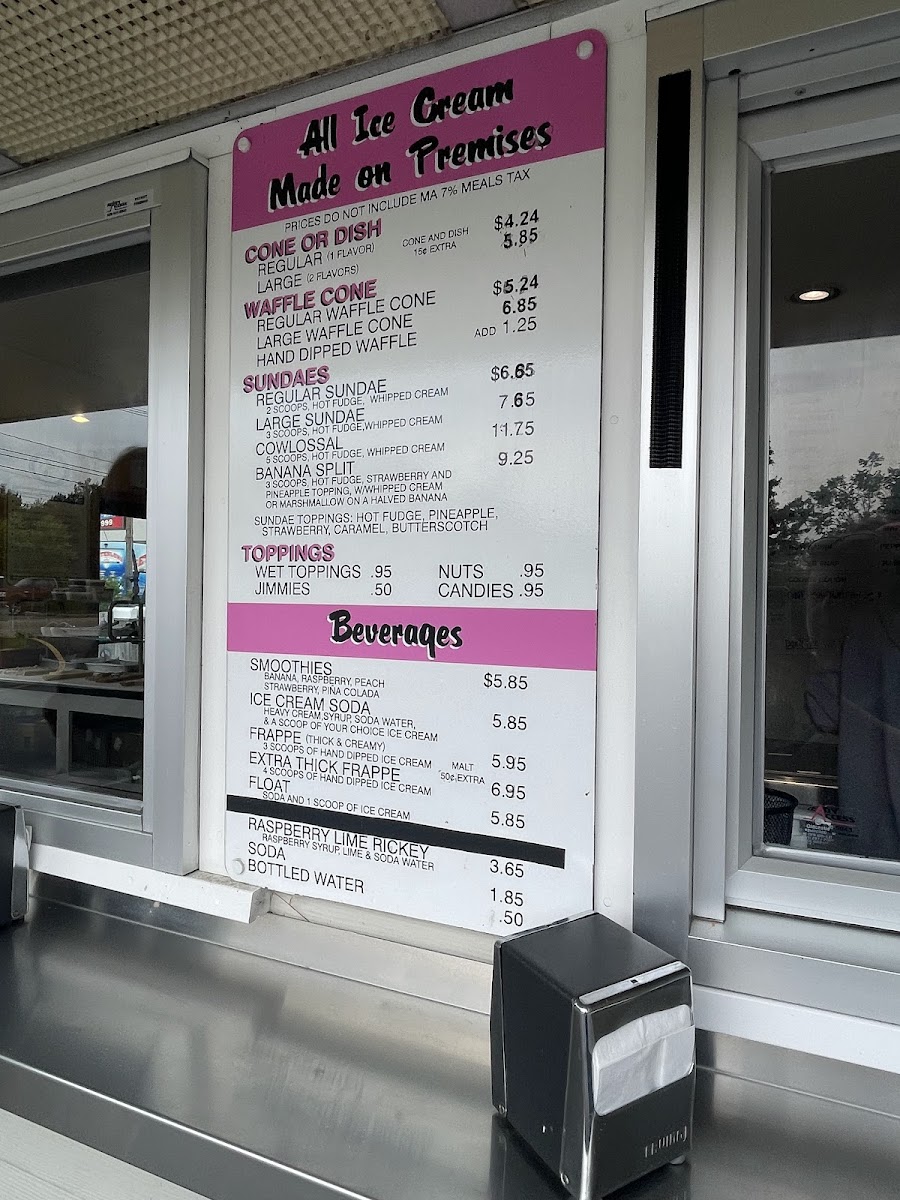 Black Cow Ice Cream Photo Menu 4