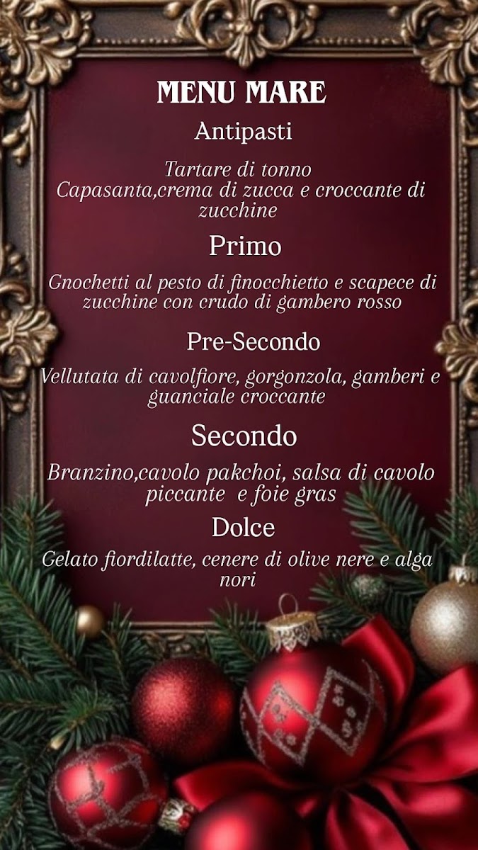 L'OSTERIA DI MASSIMILIANO ROSSI Photo Menu 1