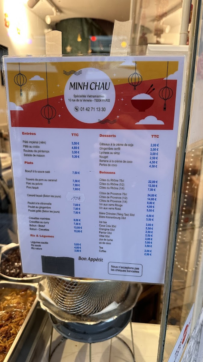 Minh Chau Photo Menu 1