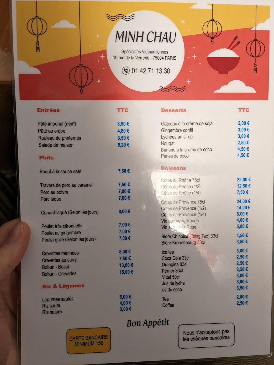 Minh Chau Photo Menu 3