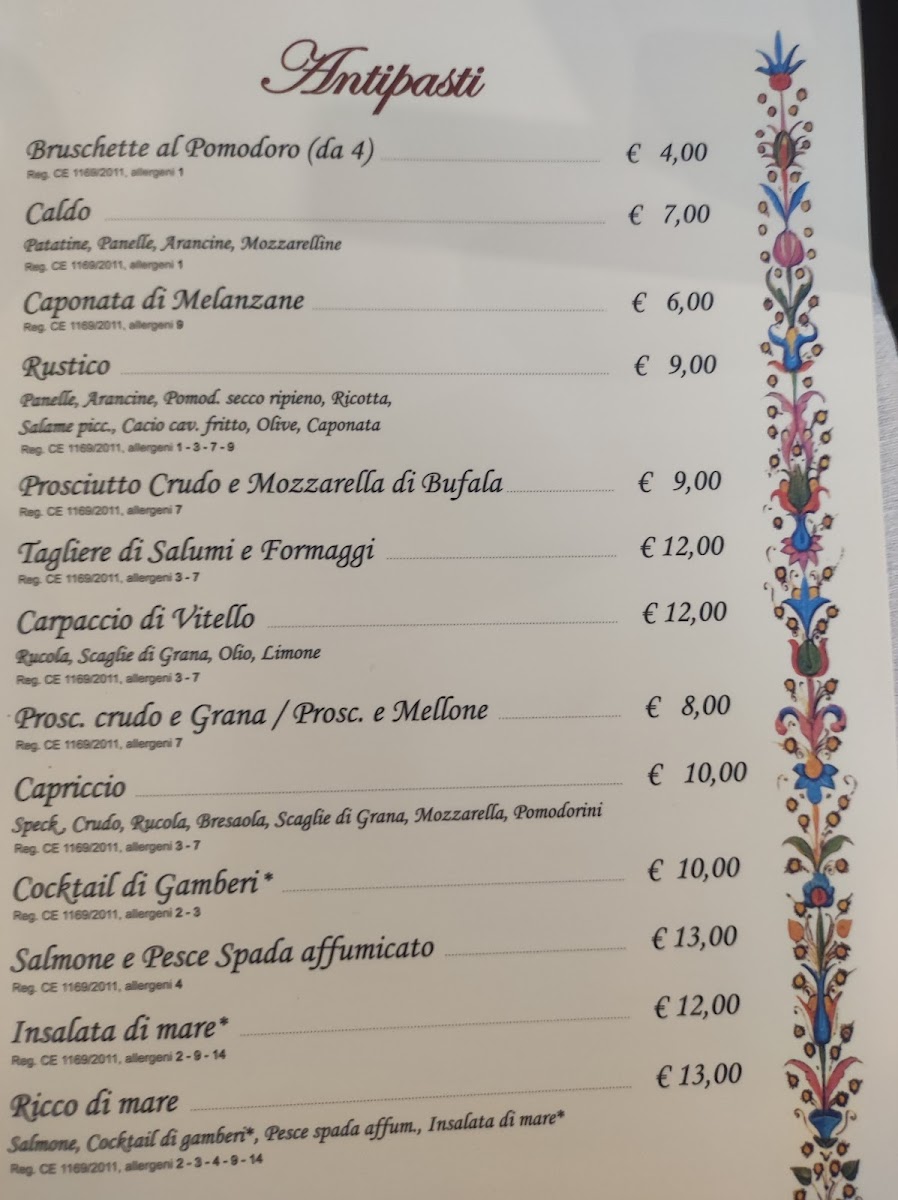 Ristorante Mamma Rosa Photo Menu 1