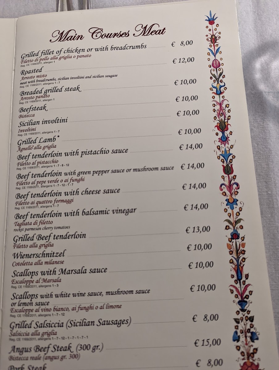 Ristorante Mamma Rosa Photo Menu 10