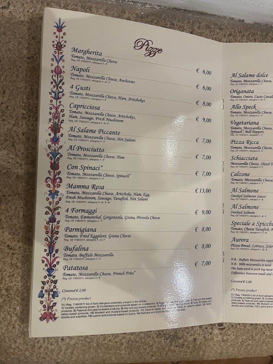 Ristorante Mamma Rosa Photo Menu 3