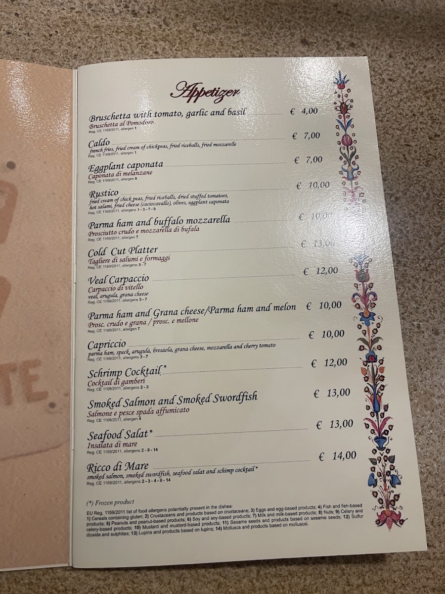 Ristorante Mamma Rosa Photo Menu 5