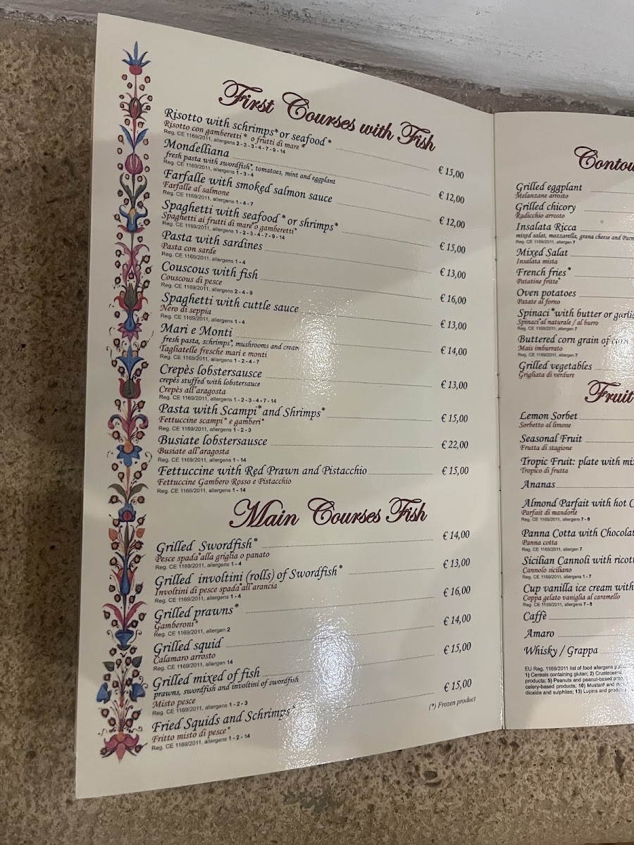 Ristorante Mamma Rosa Photo Menu 6