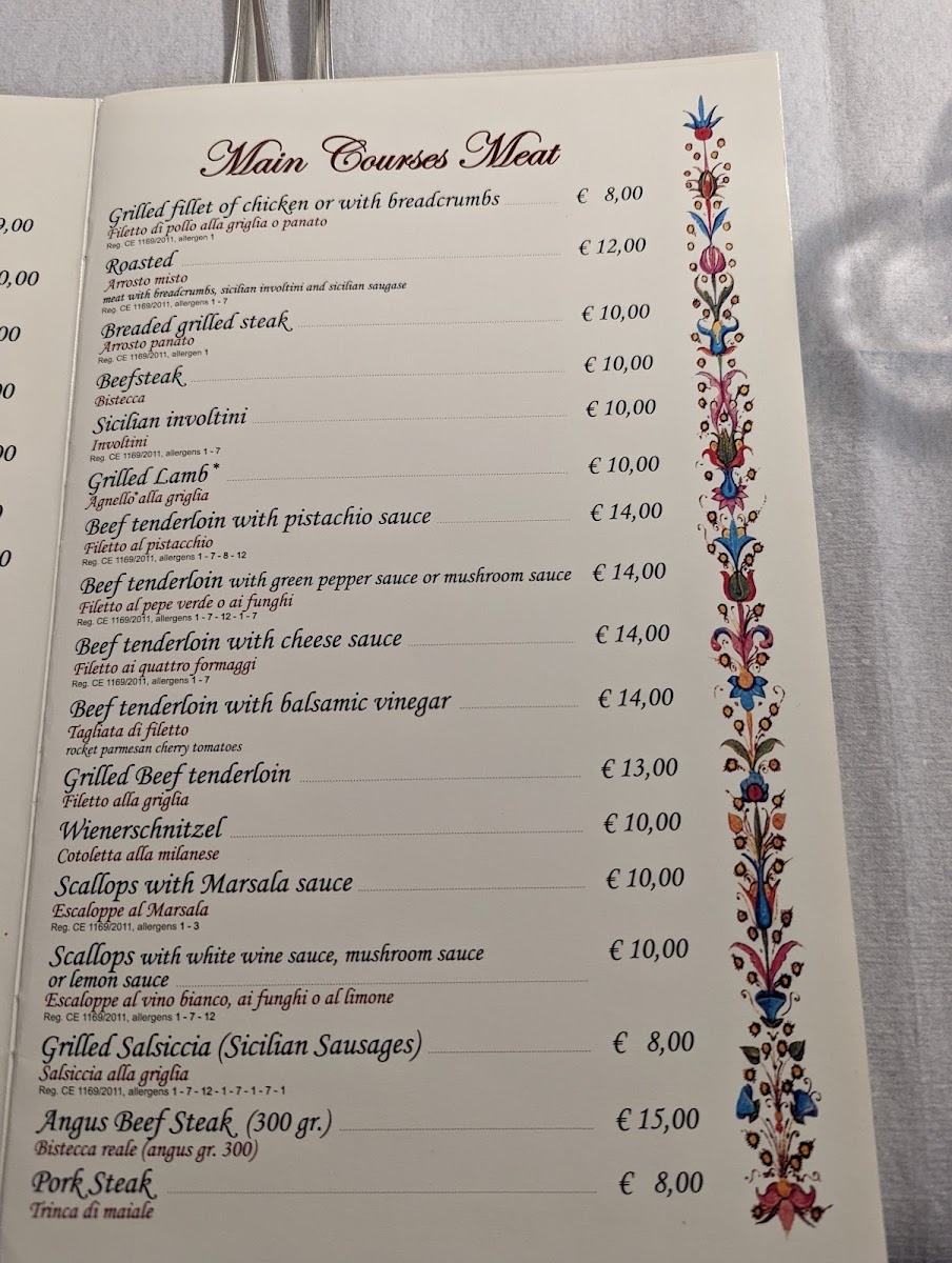 Ristorante Mamma Rosa Photo Menu 9