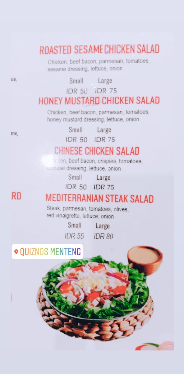 Subshack Menteng Photo Menu 1