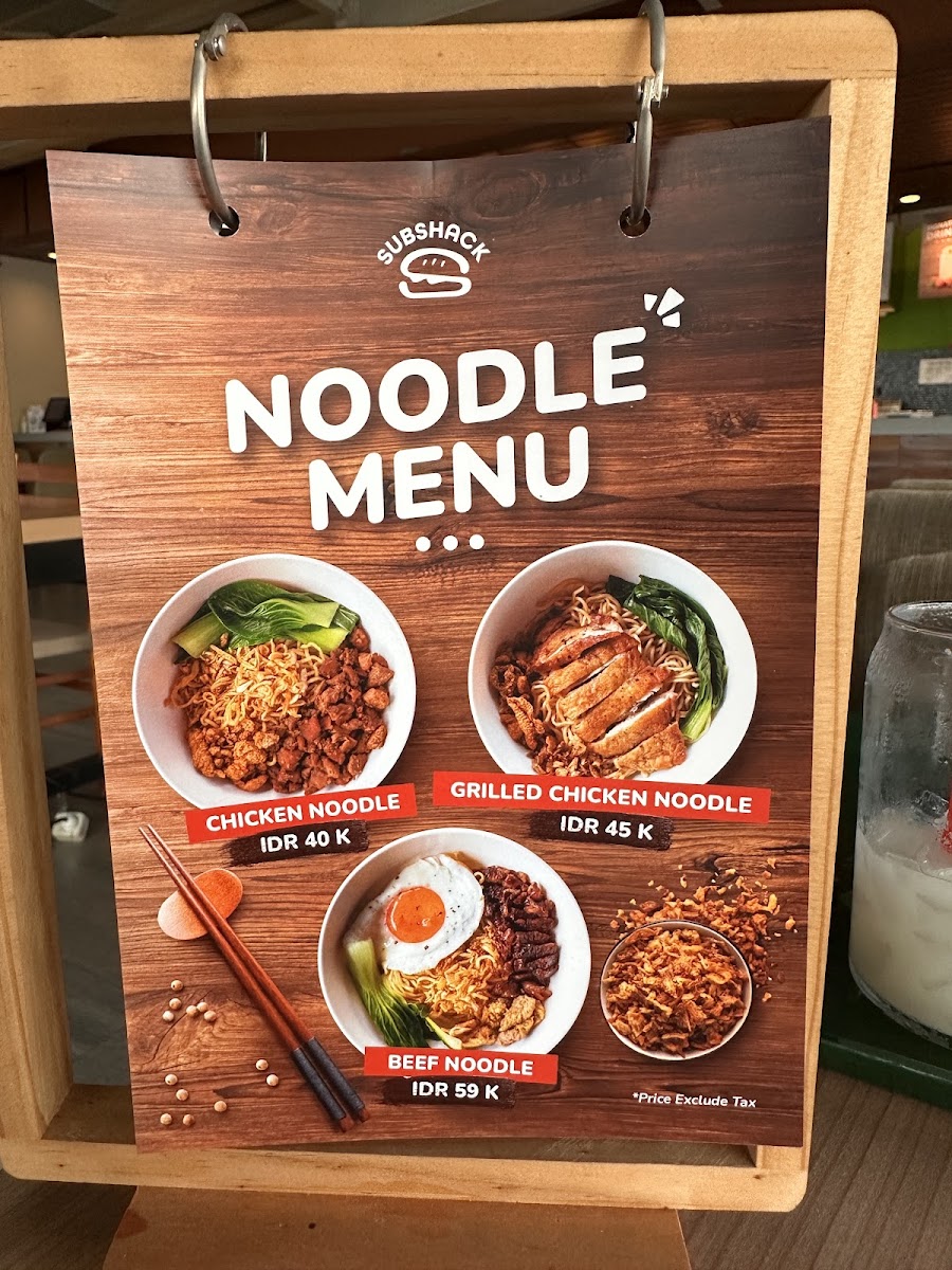 Subshack Menteng Photo Menu 6
