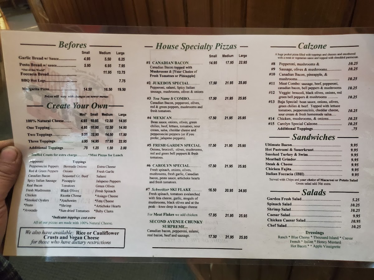 Second Avenue Pizza Photo Menu 8