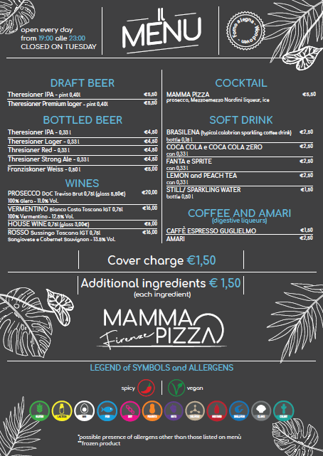 Mamma Pizza Firenze Photo Menu 4