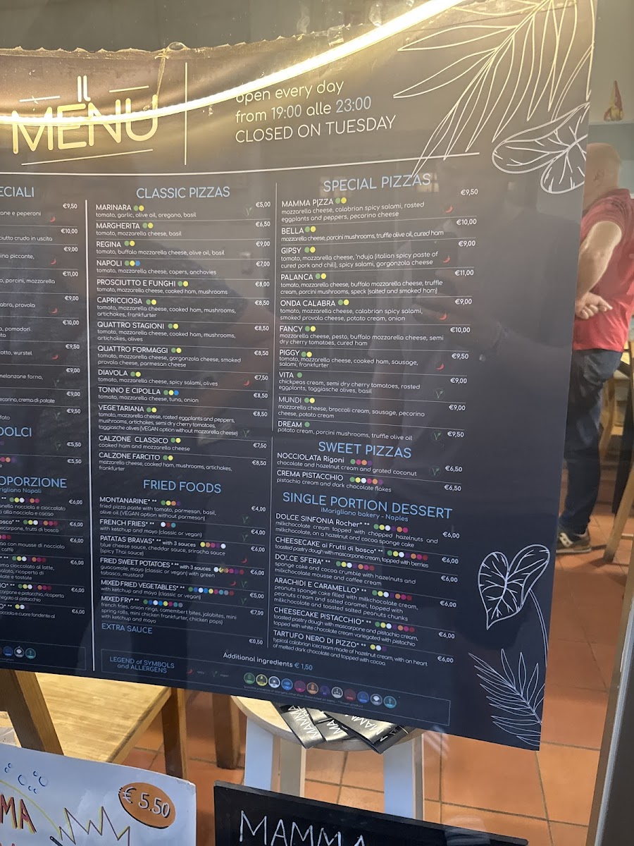 Mamma Pizza Firenze Photo Menu 8