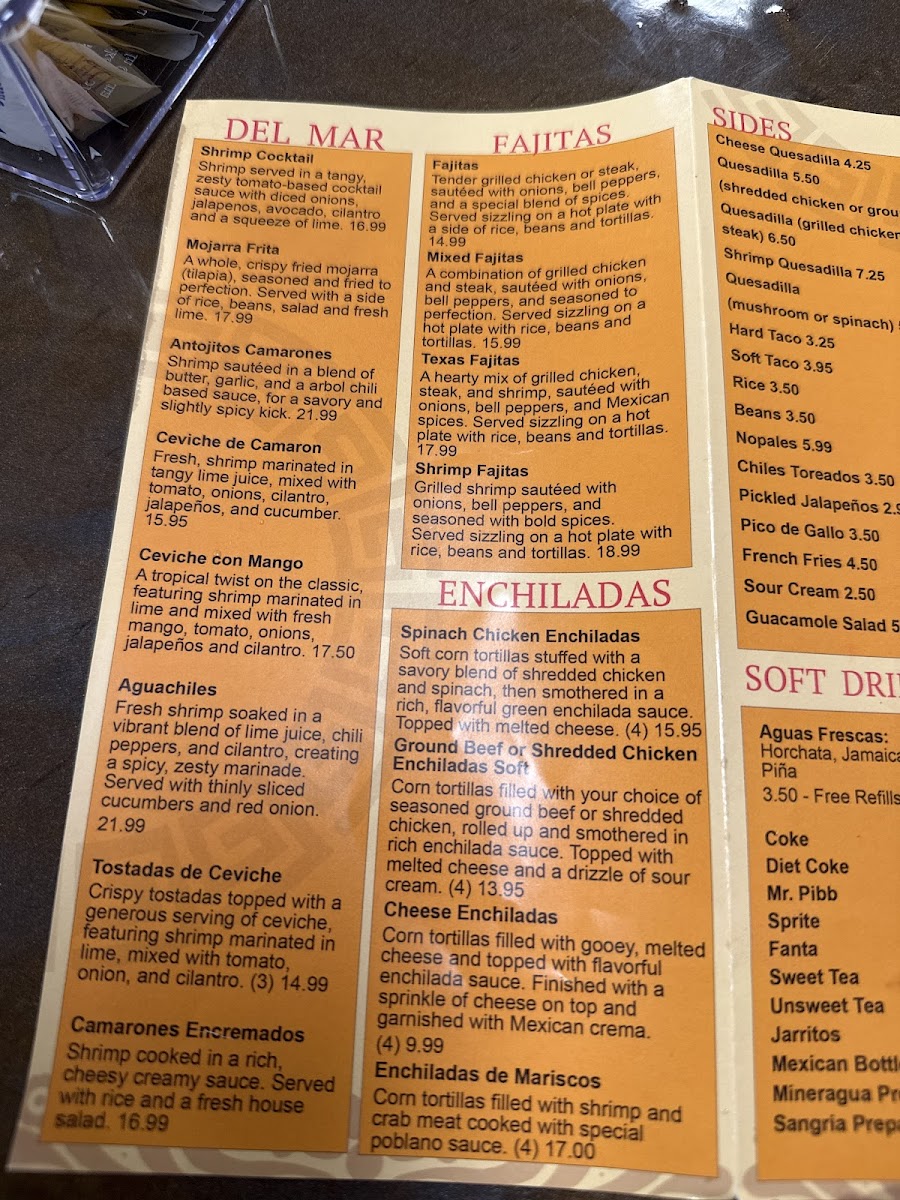 Antojitos Mexican Cuisine Photo Menu 3
