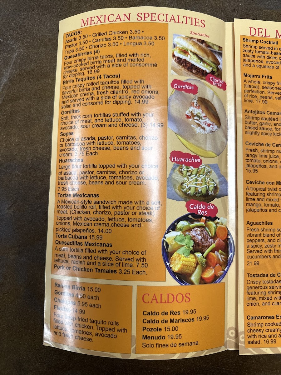 Antojitos Mexican Cuisine Photo Menu 8