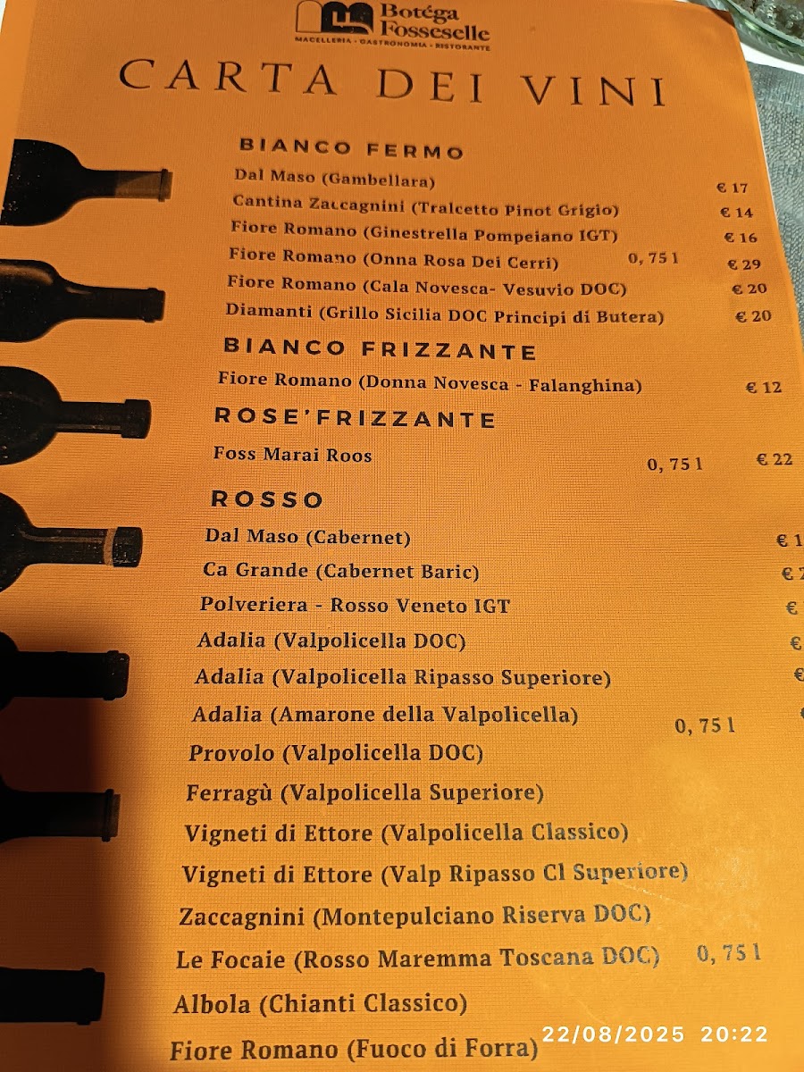 Botéga Fosseselle Photo Menu 7