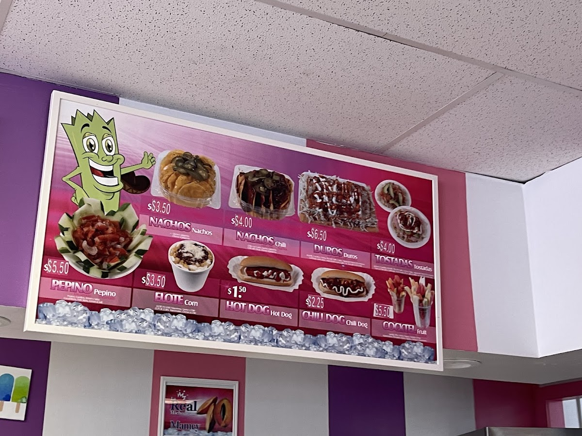 La Real Michoacana Paleteria Photo Menu 3