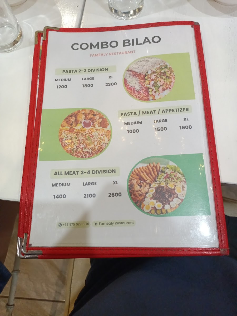FAMEALY RESTAURANT Photo Menu 3