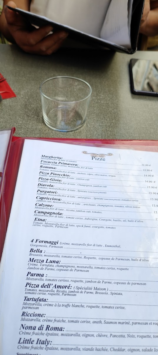 Restaurant L'Italien - La Rochelle Photo Menu 4