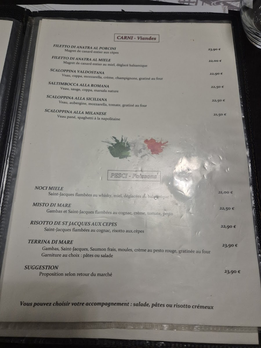 La Gondole Photo Menu 6