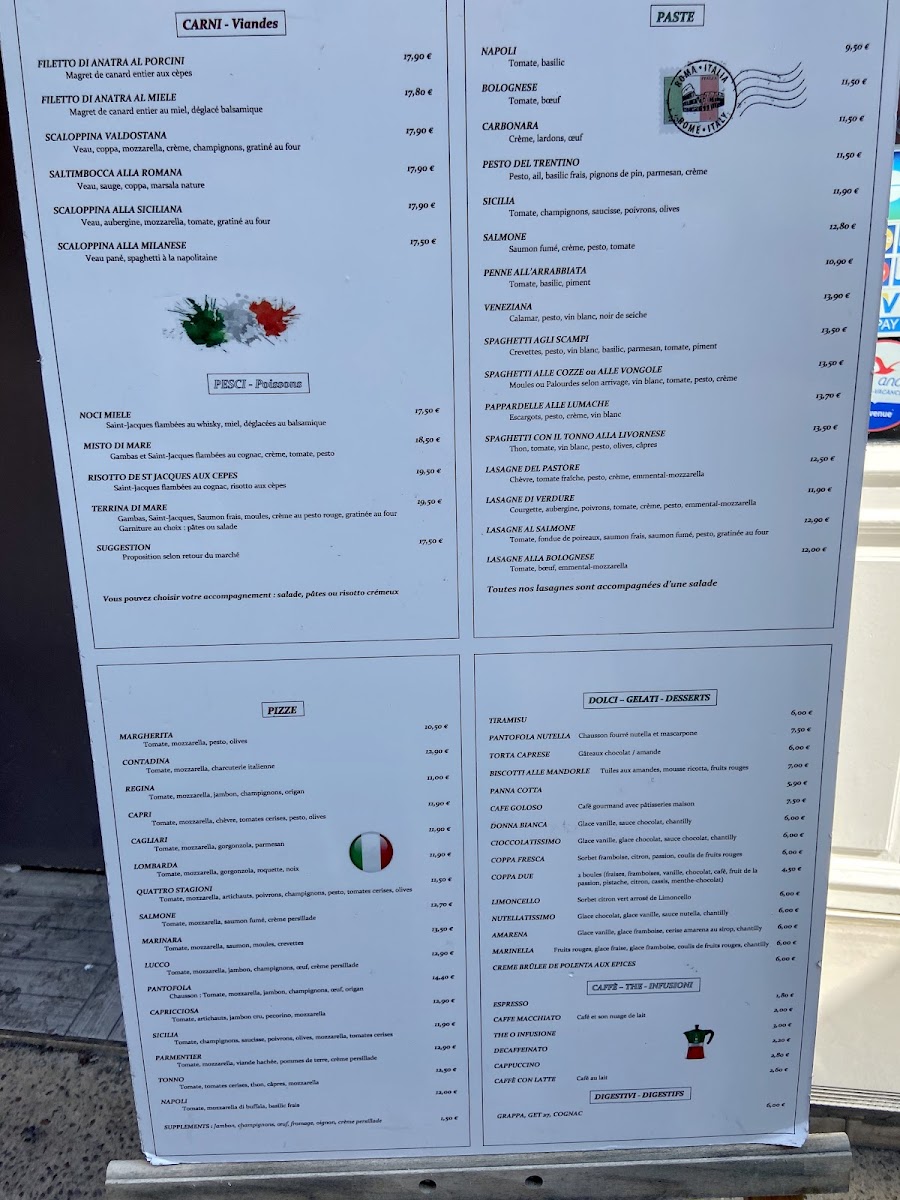 La Gondole Photo Menu 9