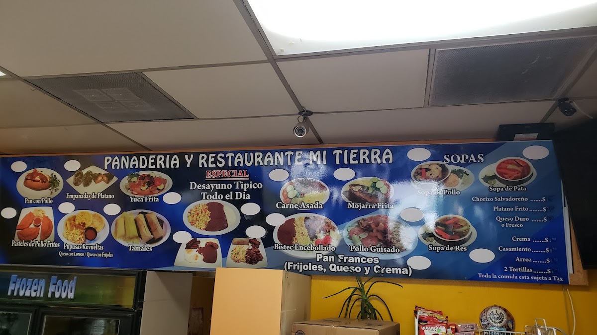 Restaurante Salvadoreño Mi Tierra Photo Menu 1