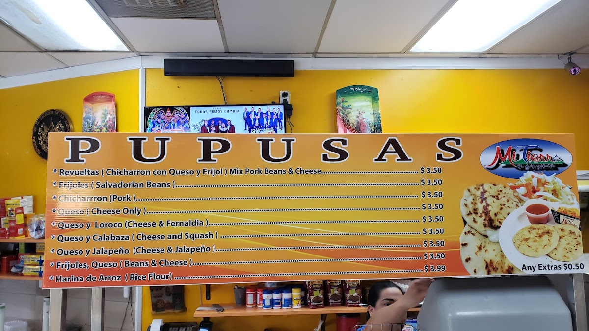 Restaurante Salvadoreño Mi Tierra Photo Menu 2