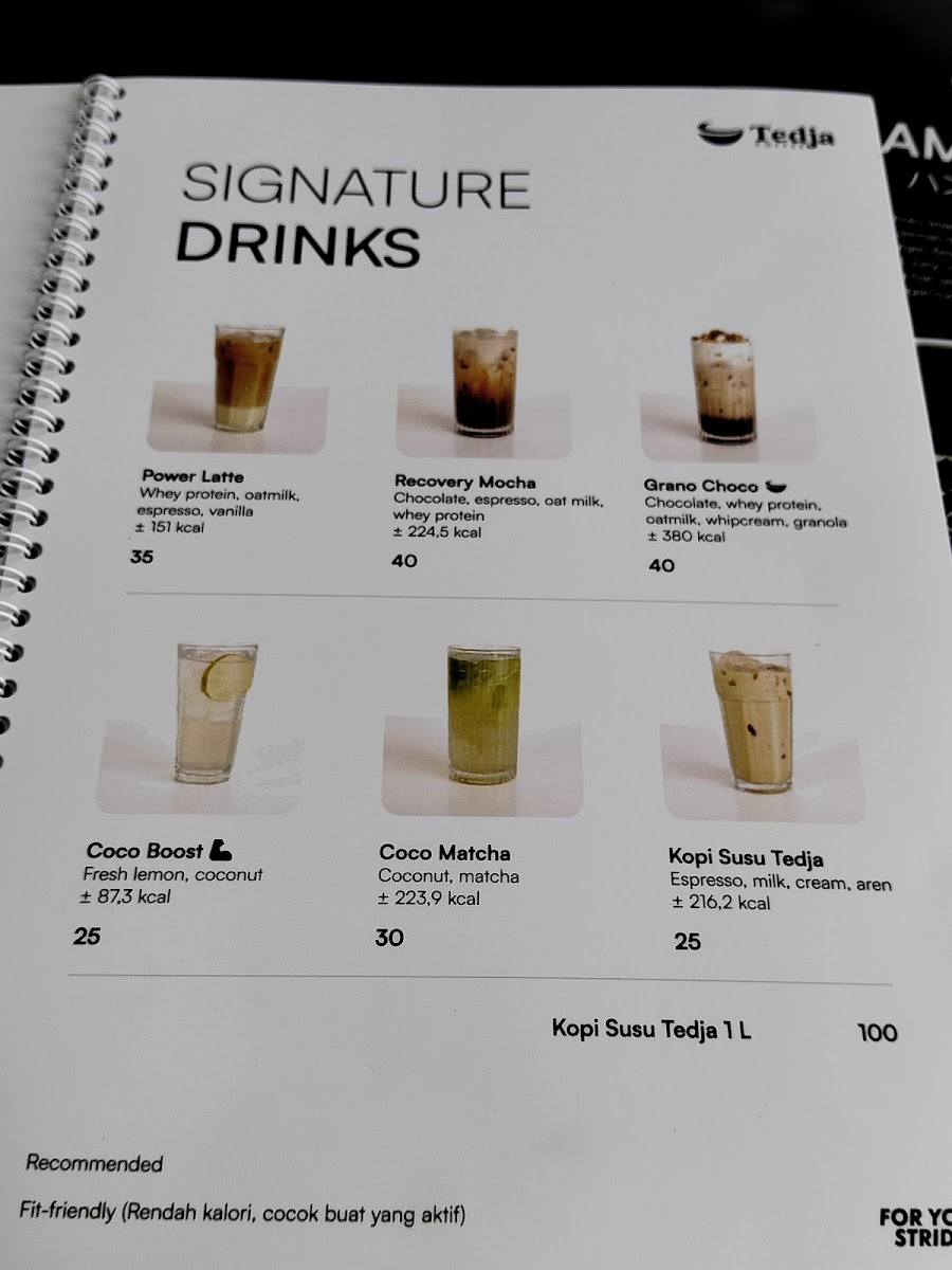 Tedja Coffee Summarecon Photo Menu 1