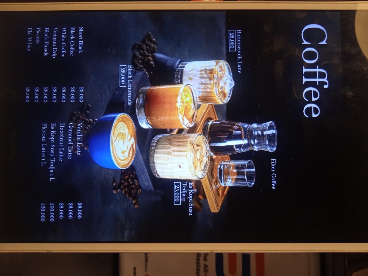 Tedja Coffee Summarecon Photo Menu 5