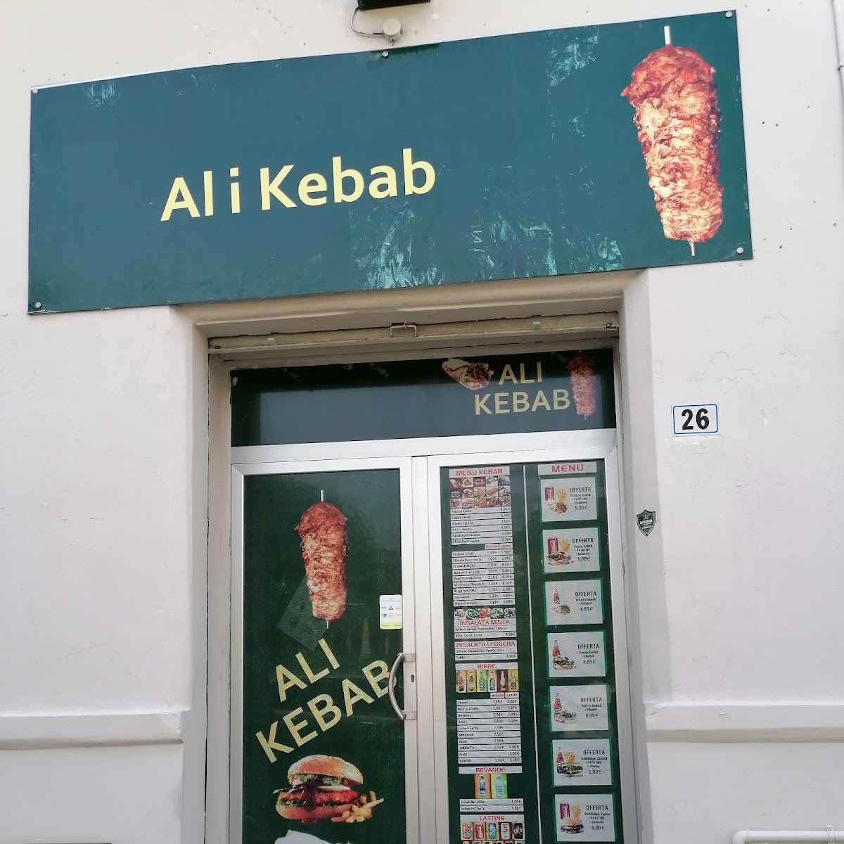Ali kebab e pizzeria Photo Menu 1