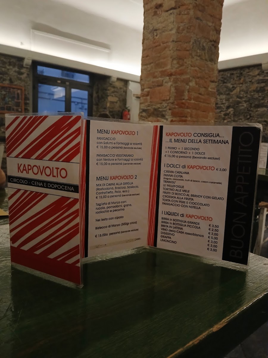Ristorante Kapovolto Photo Menu 3