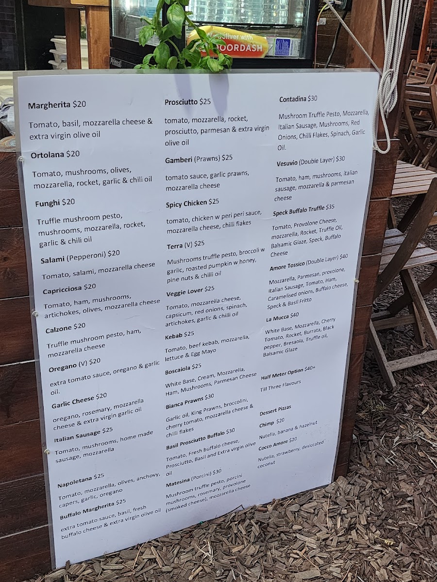 Fratelli Pulcinella Parramatta Photo Menu 4