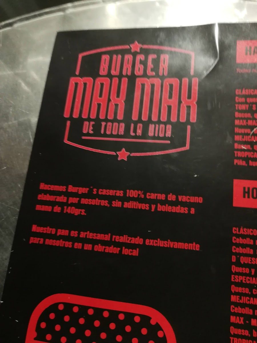 Burguer Max-Max Photo Menu 4