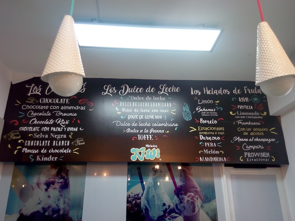 HELADOS KIWI Photo Menu 3