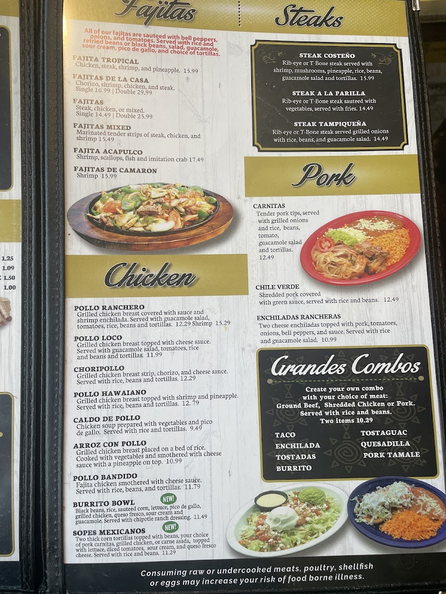 Molcajete Mexican Food Photo Menu 8