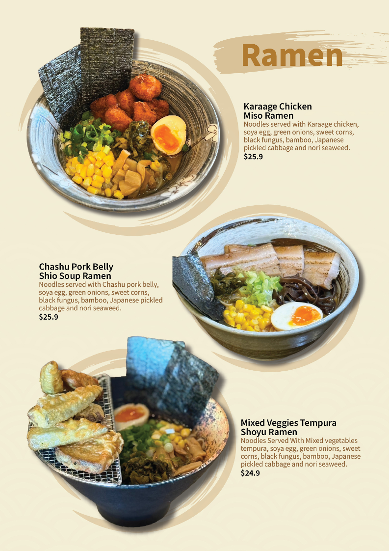 KINJI NOODLE AND RICE Photo Menu 7