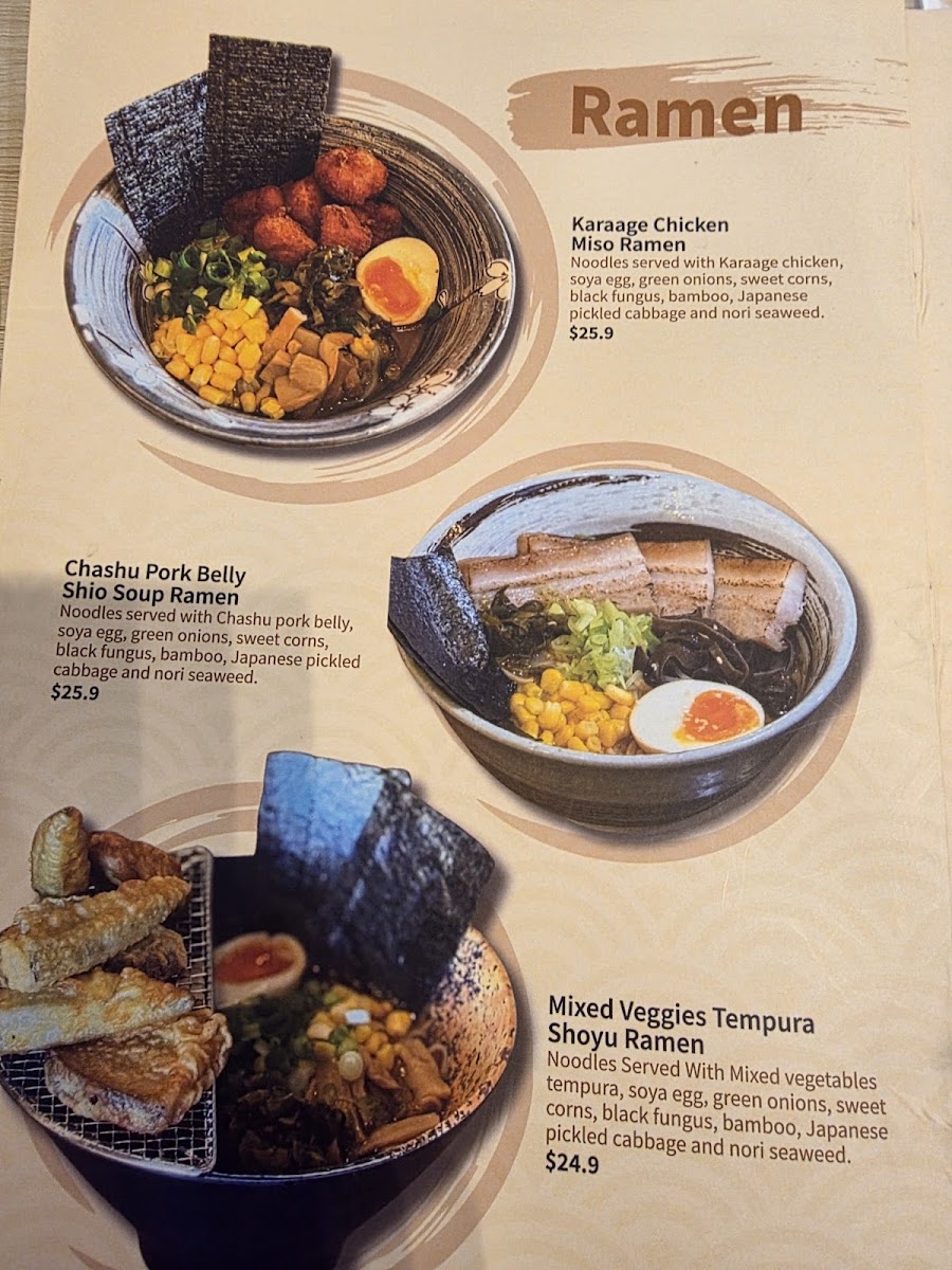 KINJI NOODLE AND RICE Photo Menu 9