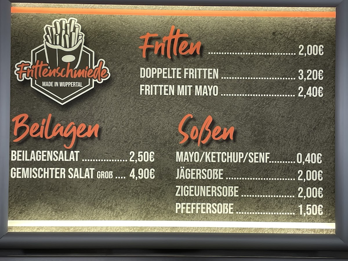 Frittenschmiede am Mollenkotten Photo Menu 1