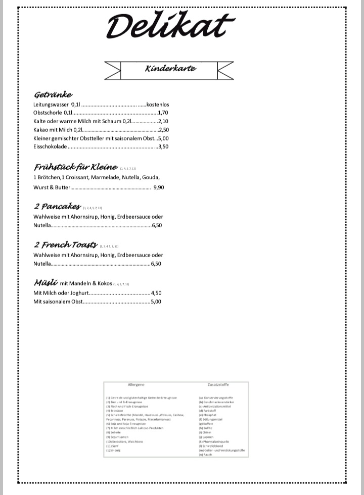 Cafe Delikat Photo Menu 10