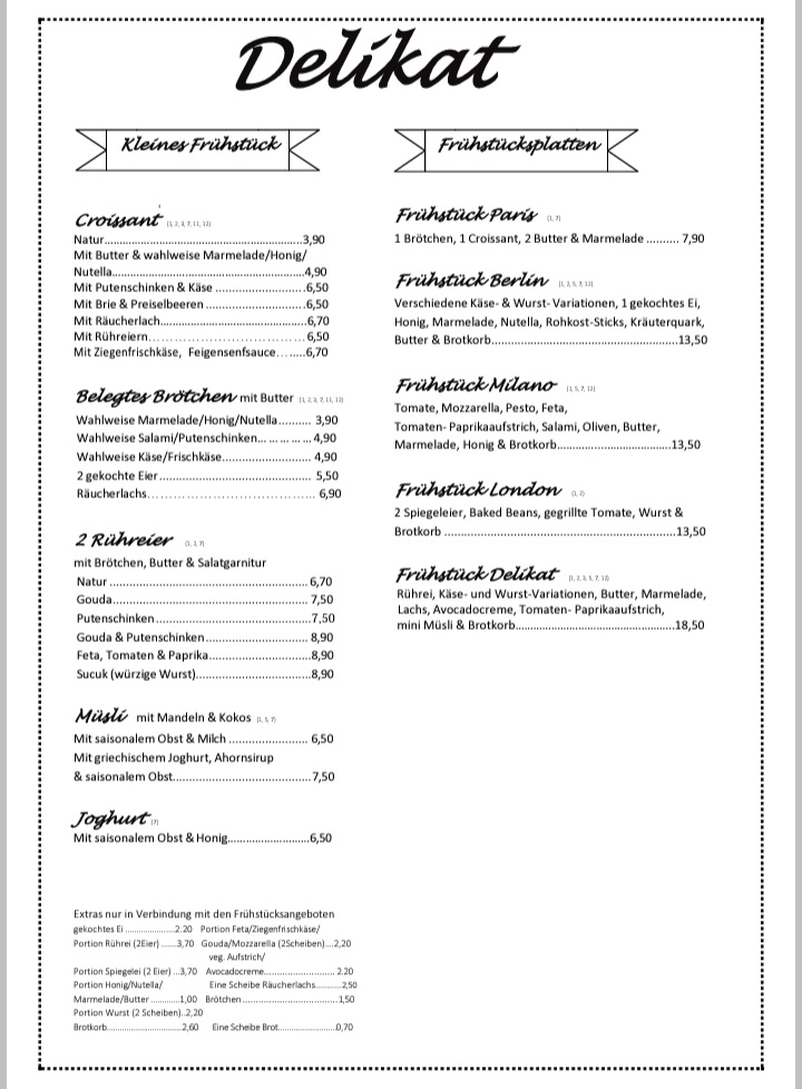 Cafe Delikat Photo Menu 5
