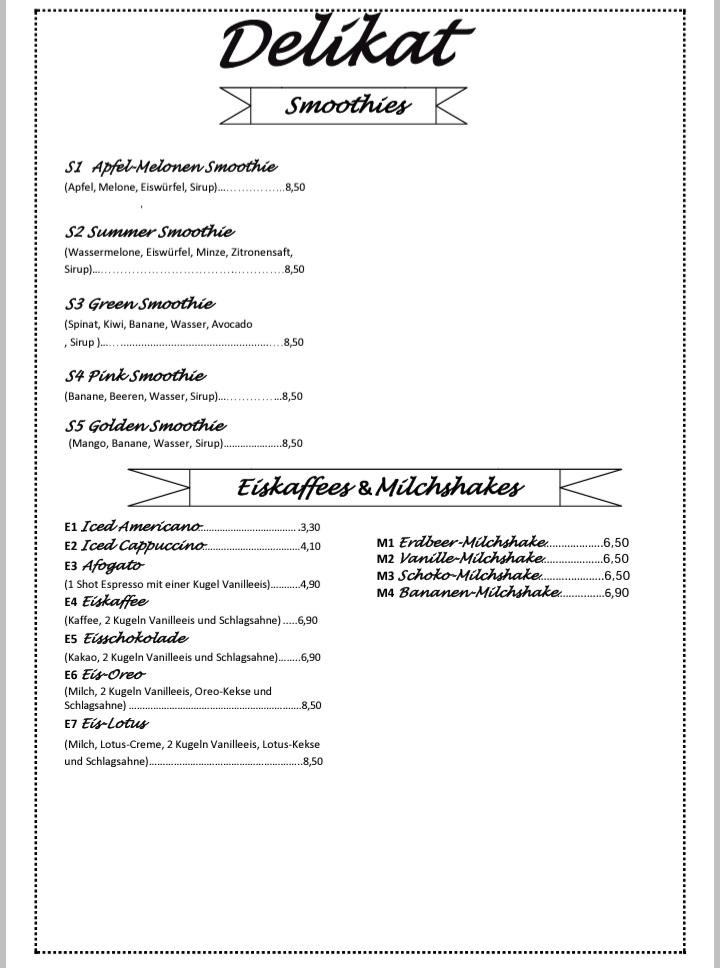 Cafe Delikat Photo Menu 7