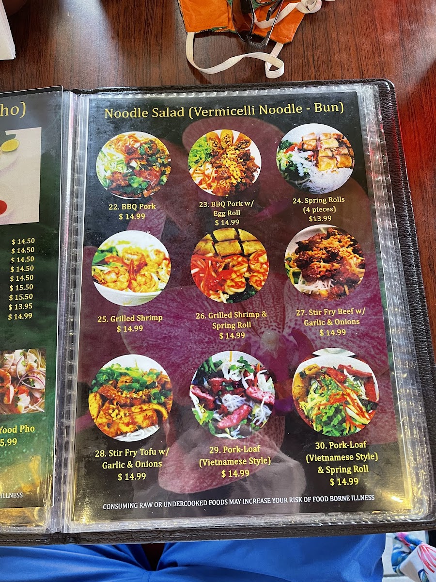Noodle Bar Photo Menu 2