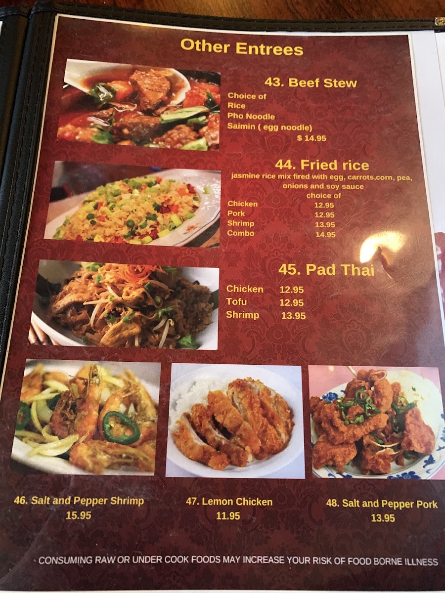 Noodle Bar Photo Menu 5