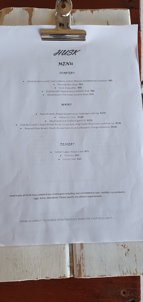 My Couzens Family Restaurant Photo Menu 10