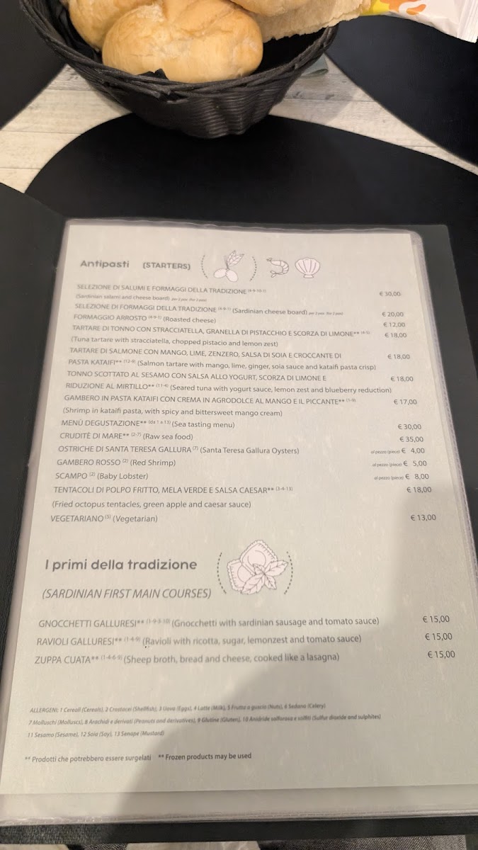 m 'n m vineria & spaghetteria Photo Menu 2