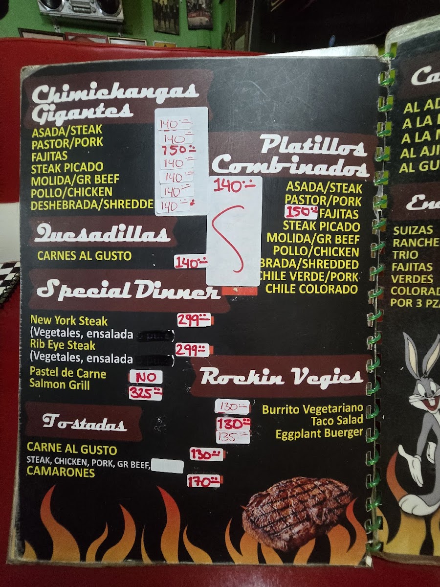 Hot Rod Burrito Grill Photo Menu 1