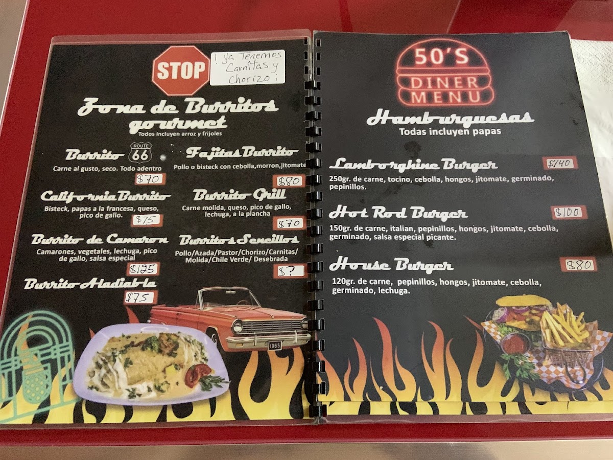 Hot Rod Burrito Grill Photo Menu 10