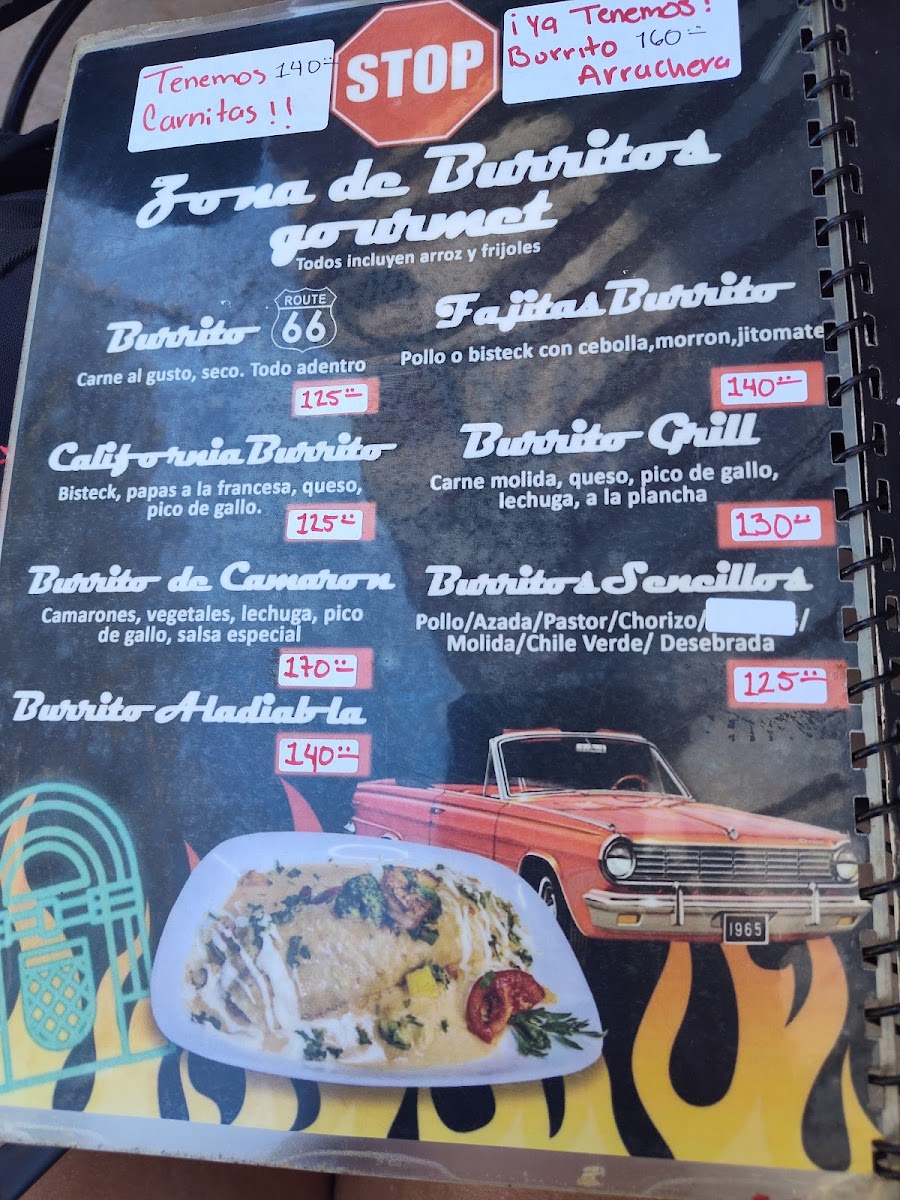 Hot Rod Burrito Grill Photo Menu 8