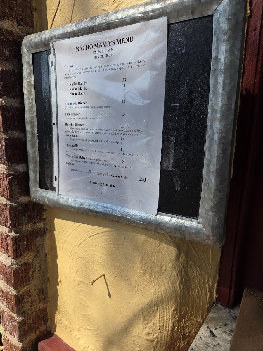 Nacho Mama Photo Menu 1